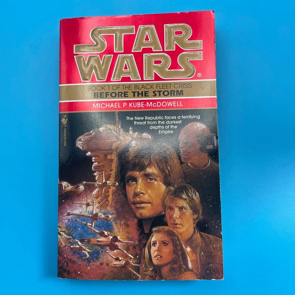 Star Wars Black Fleet Crisis Trilogy Michael P Kube-McDowell Science Fiction‎